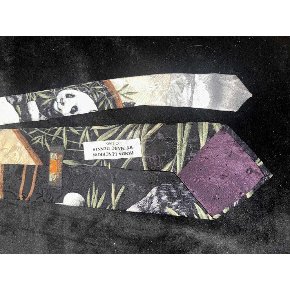 Panda Luncheon by Marc Dennis Men's Tie